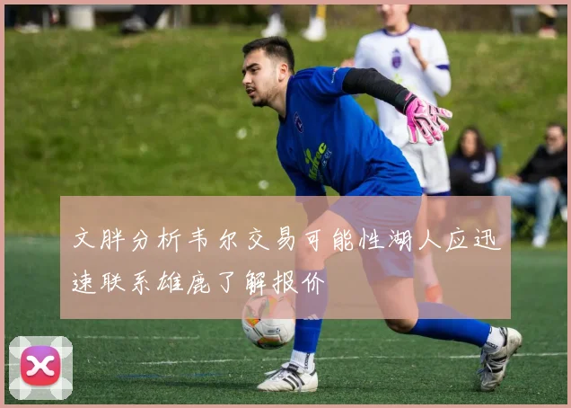 文胖分析韦尔交易可能性湖人应迅速联系雄鹿了解报价